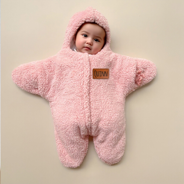 Personalized Baby Newborn Starfish Warm Sleeping Bag | CWBaby293