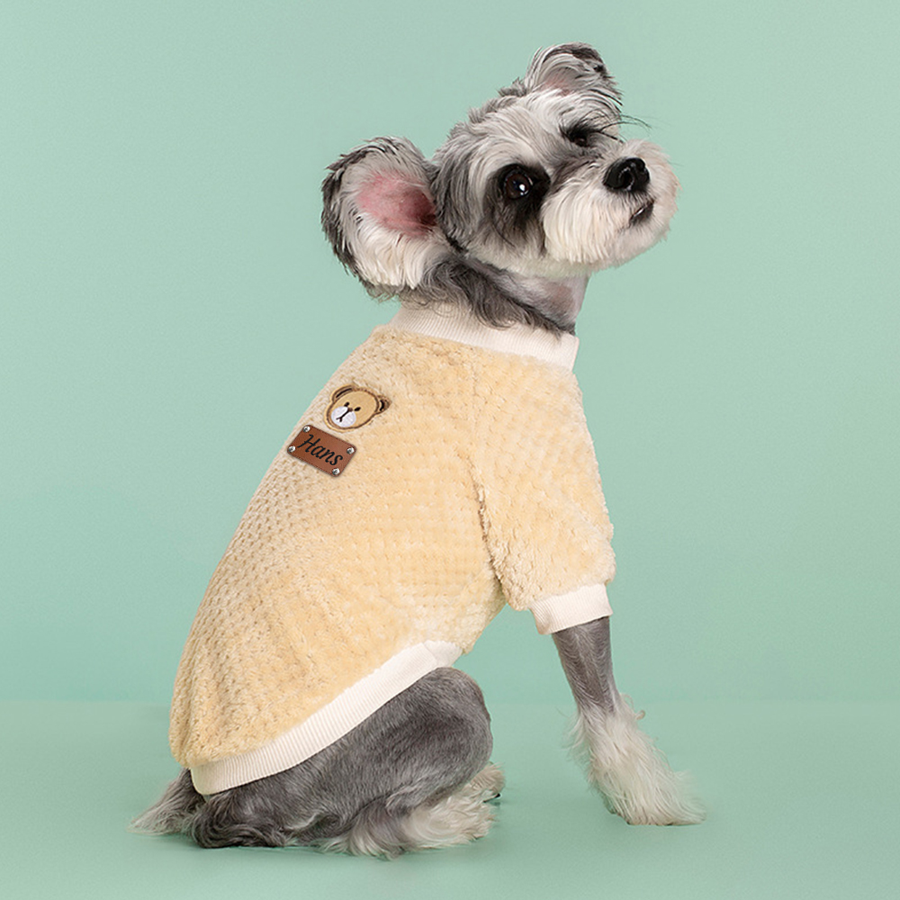 Personalized Casual Winter Warm Breathable Dog Cat Sweatshirt | BKPet211