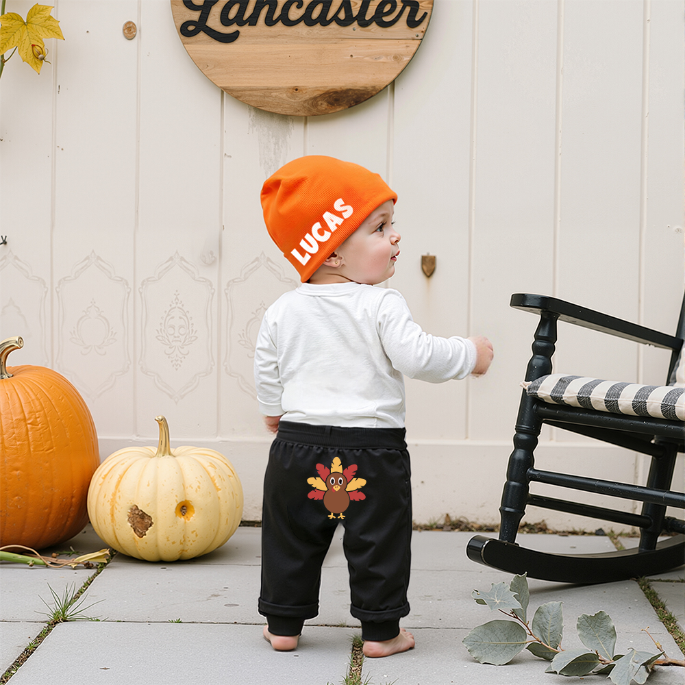 Personalized Baby First Thanksgiving Outfit Set | CWThanks02