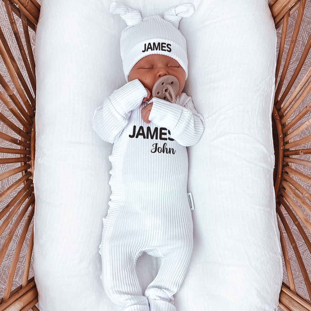 Personalized Baby Adorable Frill Onesie | CWBaby295