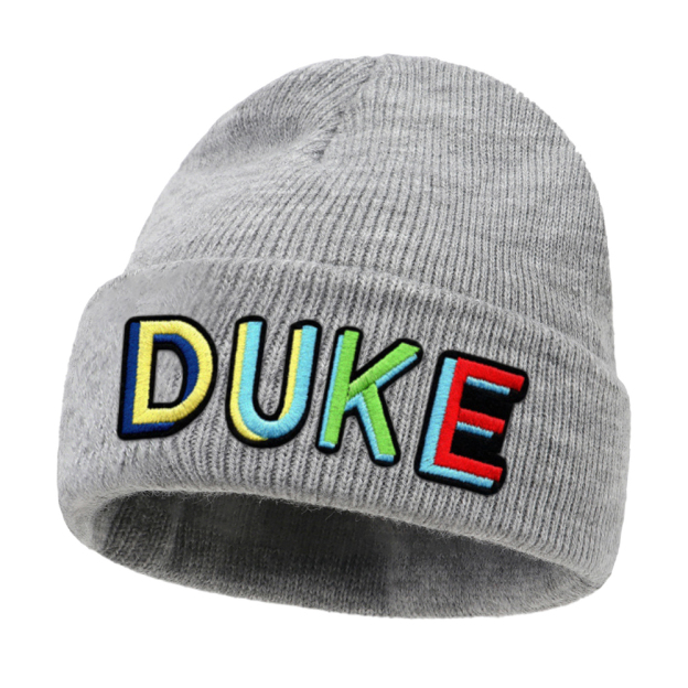 Personalized Colourful Funky Letter Patch Beanies For Kid & Adult | HSKid66