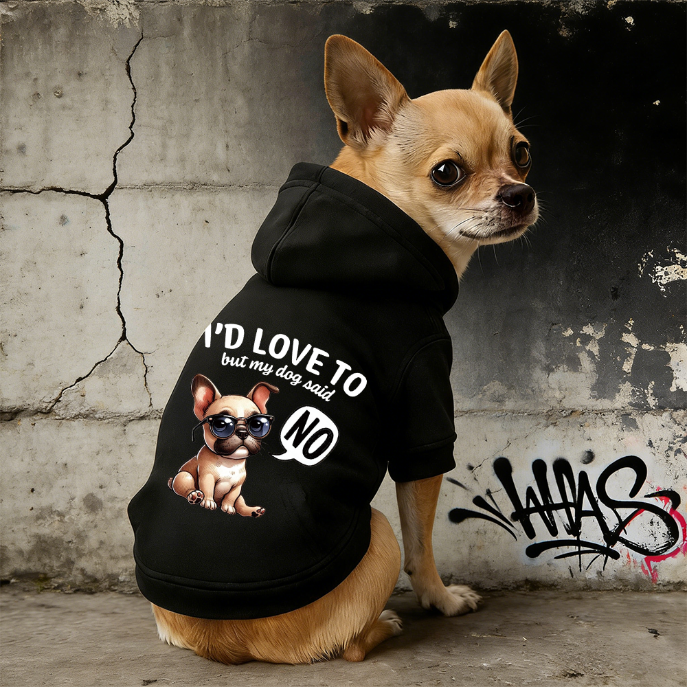 I'D LOVE TO Puppy Hoodie | BKPet330