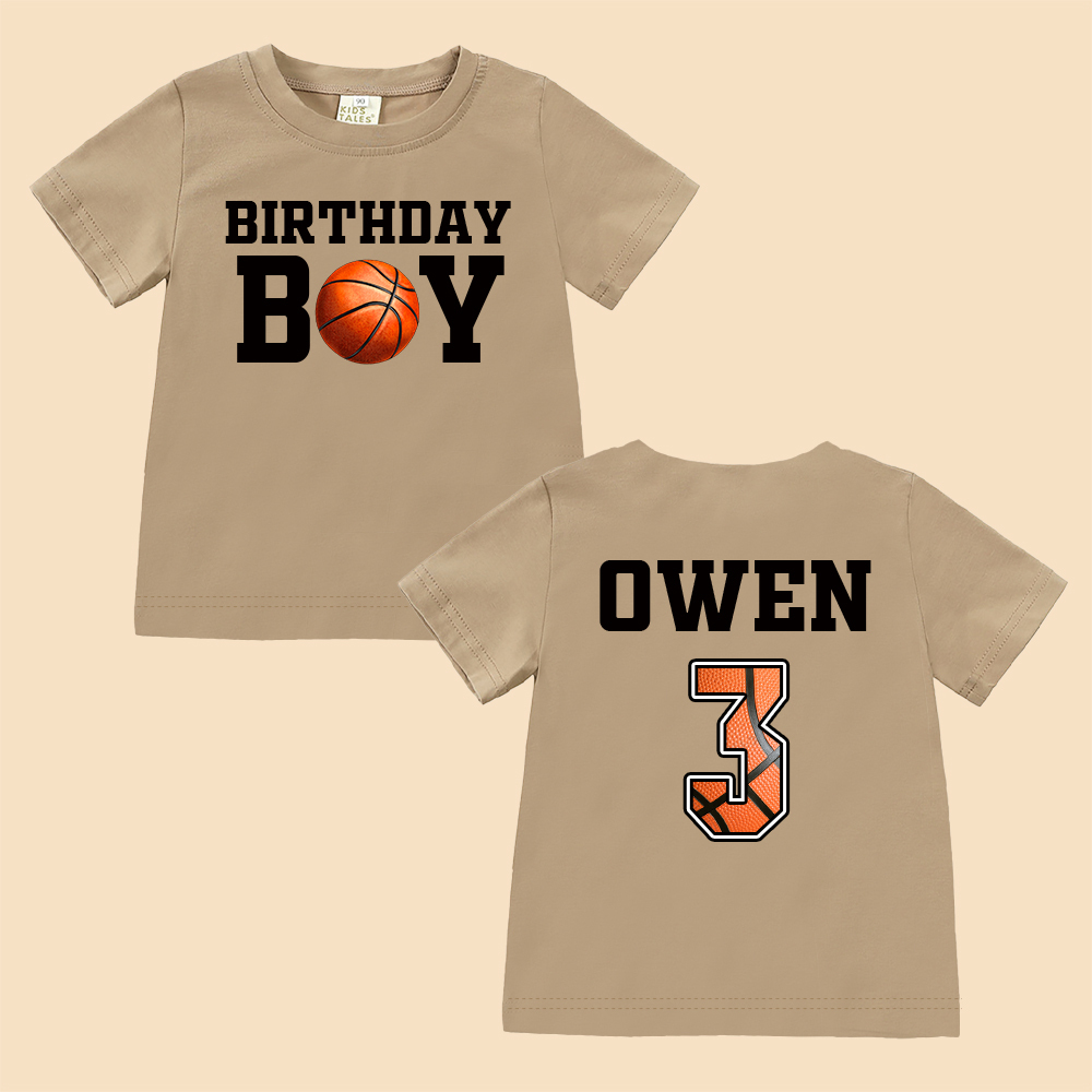 Personalized Sports Ball Games Birthday T-Shirt | inBirth19