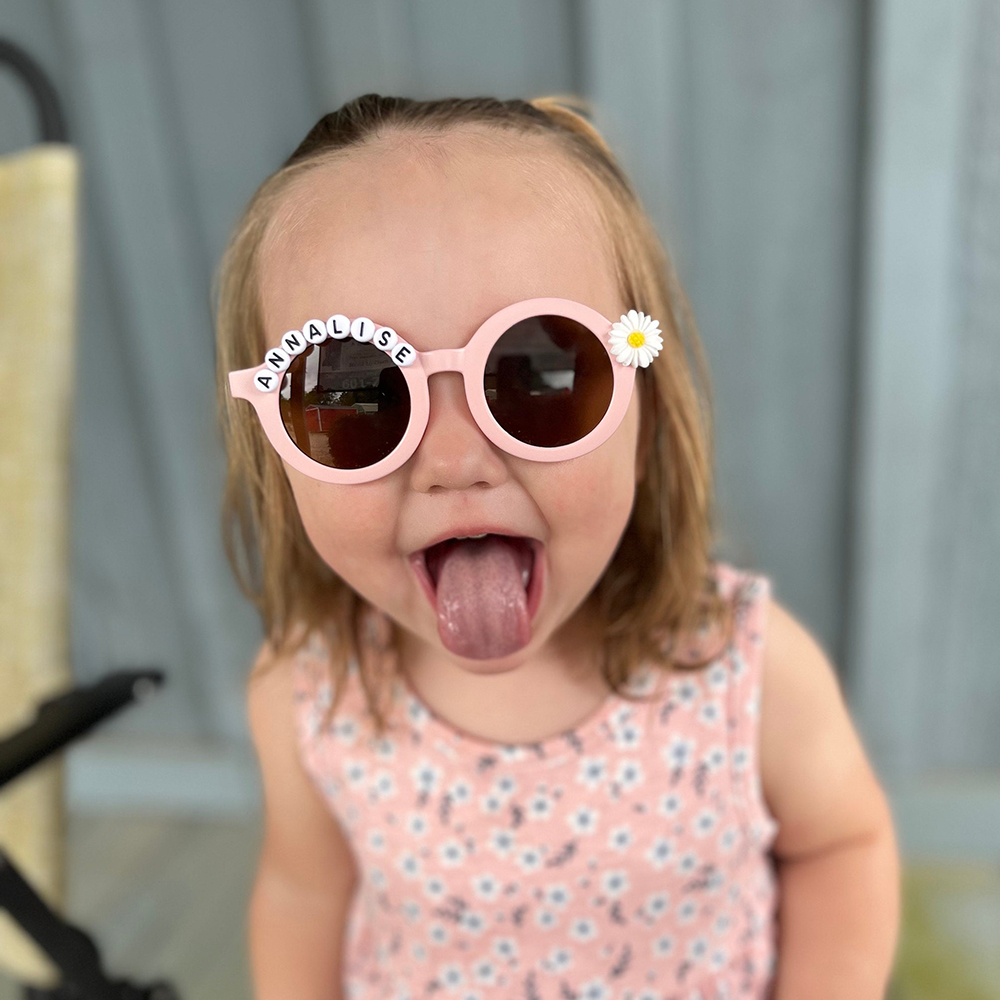 Personalized Lovely Daisy Sunglasses For Kids | CWBeach215