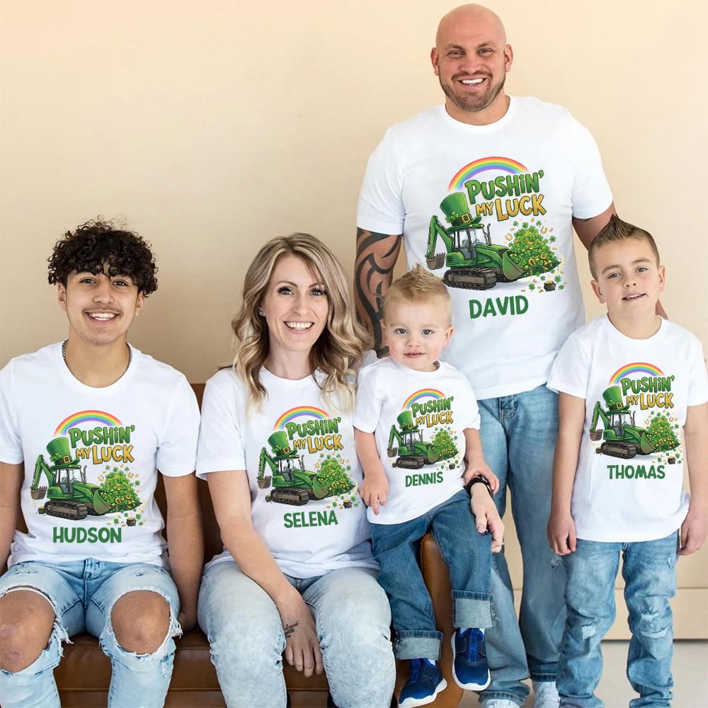 Personalized Family St Patrick's Day Matching Shirt | CWFamily122