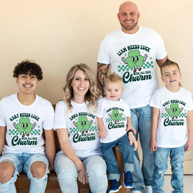 Personalized Family St Patrick's Day Matching Shirt | CWFamily124
