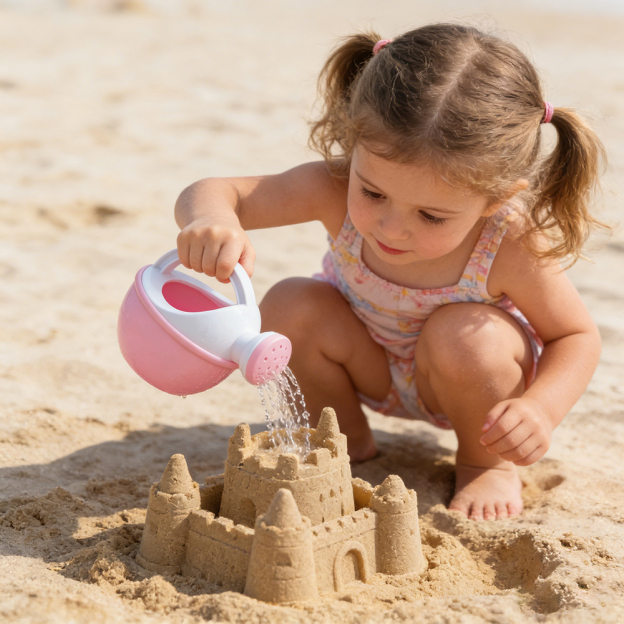 Personalized Kid Watering Can Beach or Bathtub Bucket Toy | CWBeach225