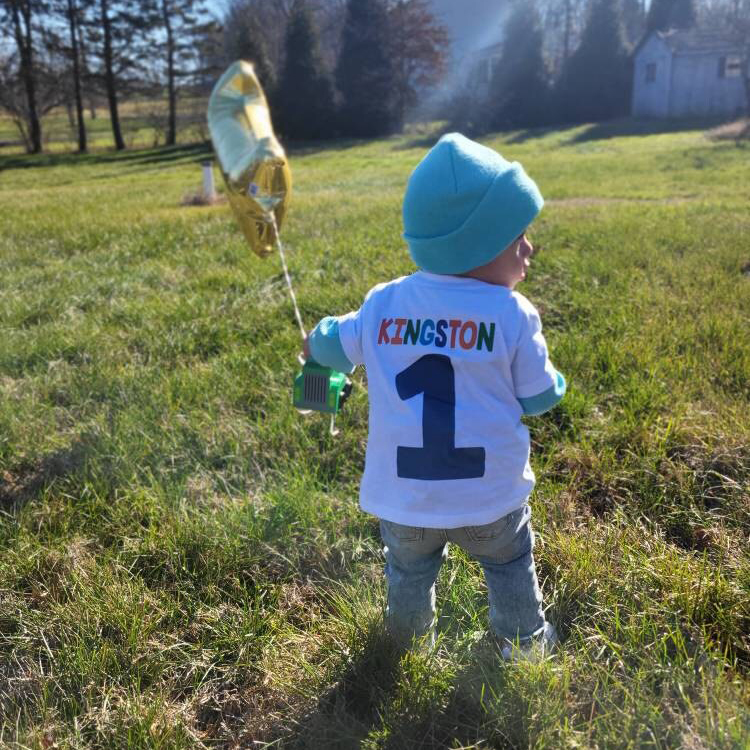 Personalized My First Birthday T-Shirt | inBirth24