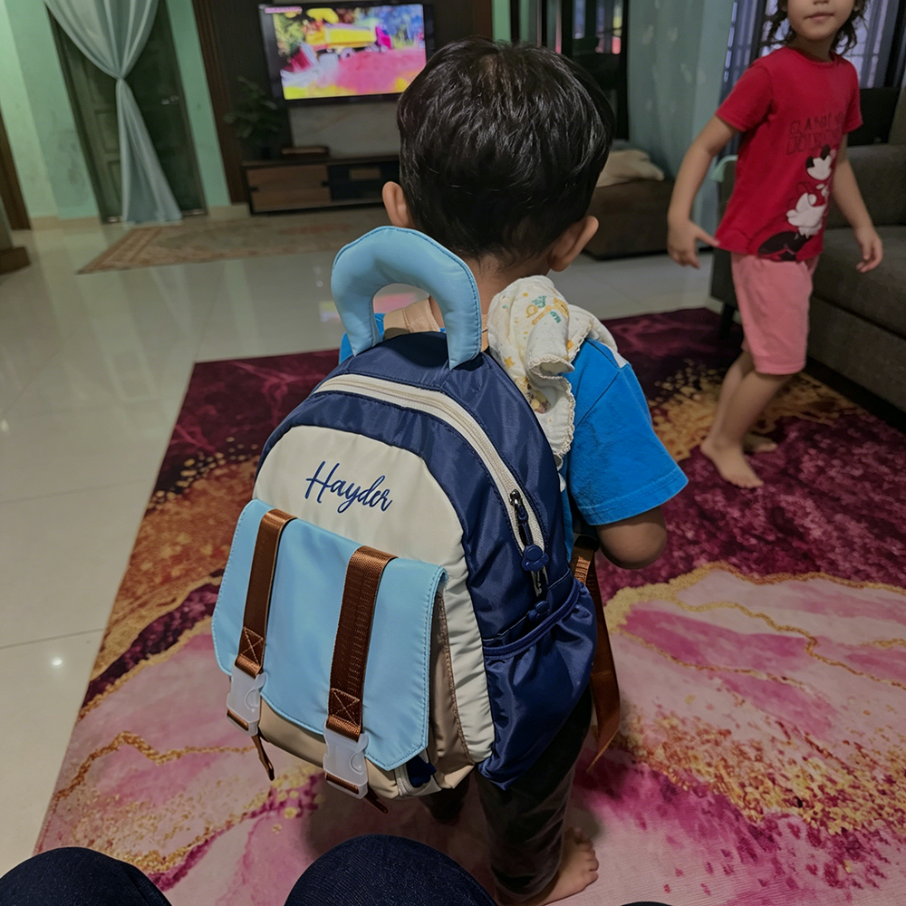 Personalized Embroidery Nylon Kid's Backpack | CWPack359