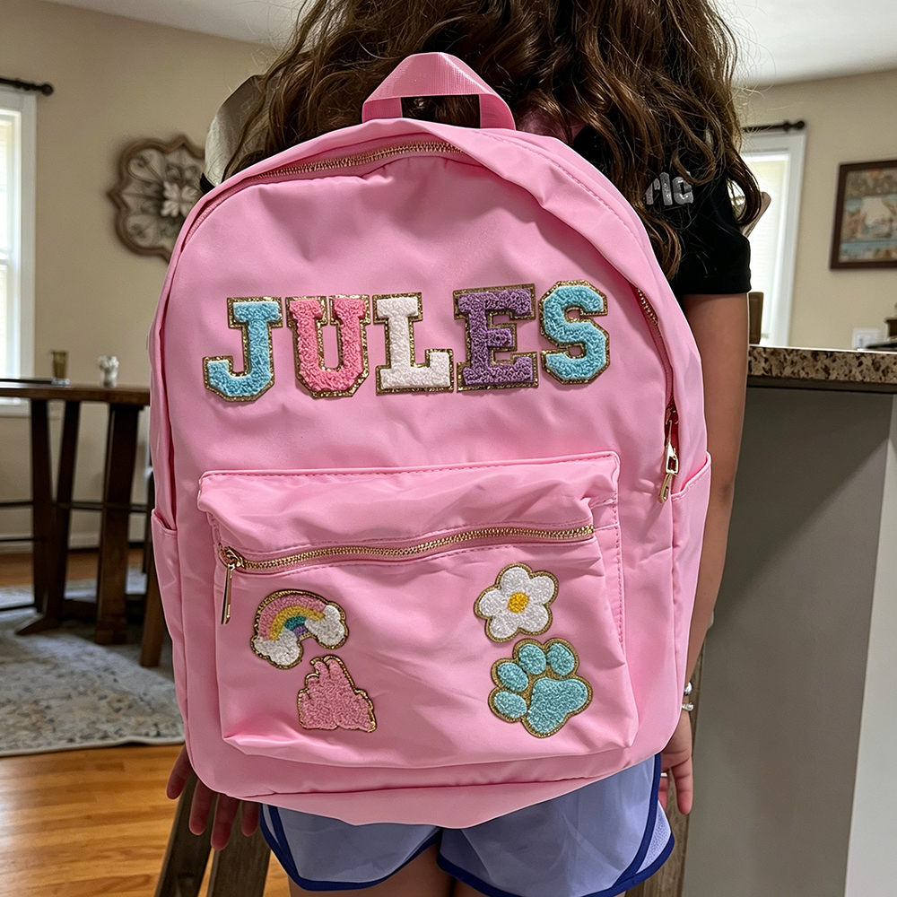 Personalized Hand Patch Kids Lovely Backpack｜CWPack0902