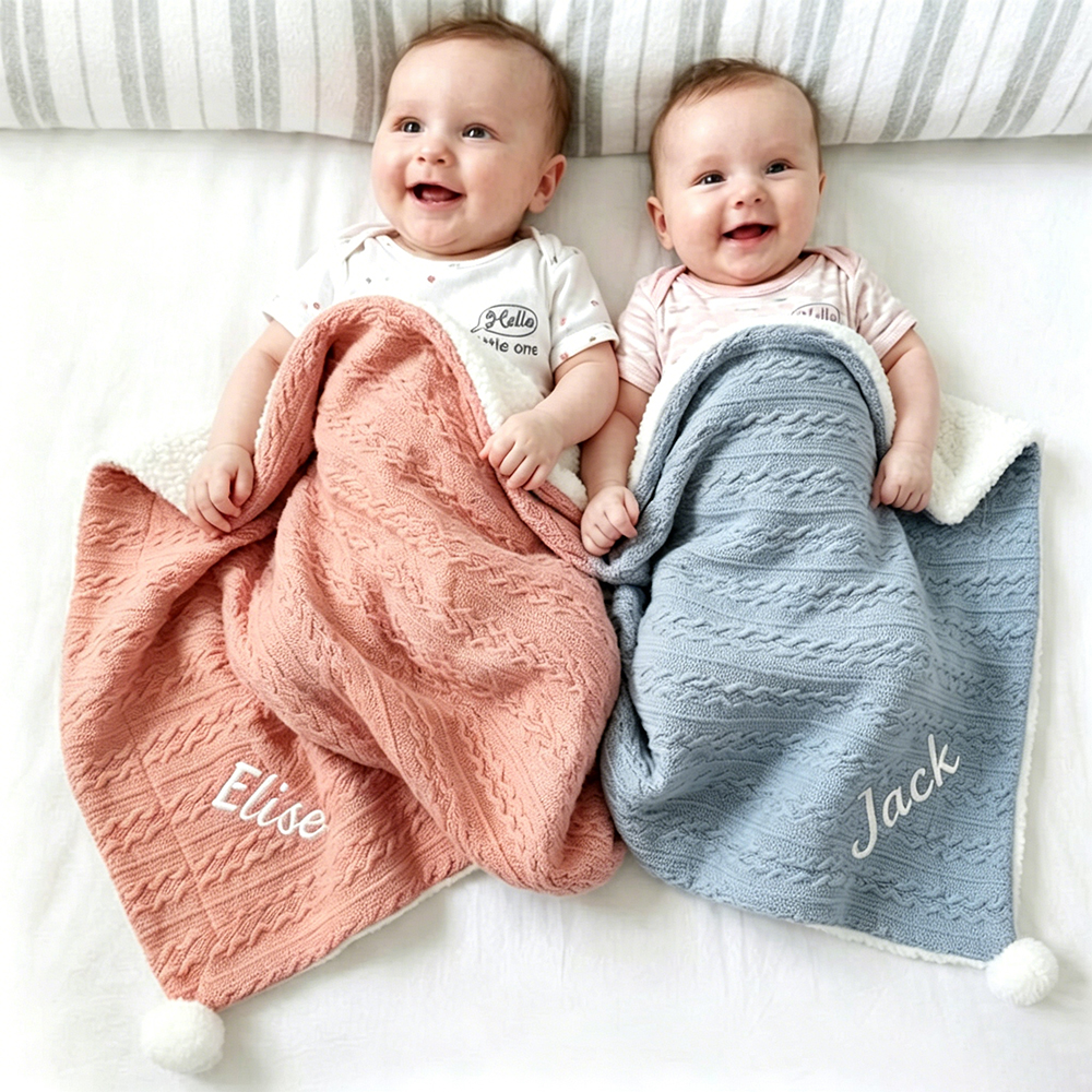 Personalized Lovely Kid Blanket for Comfort & Unique | CWbaby15