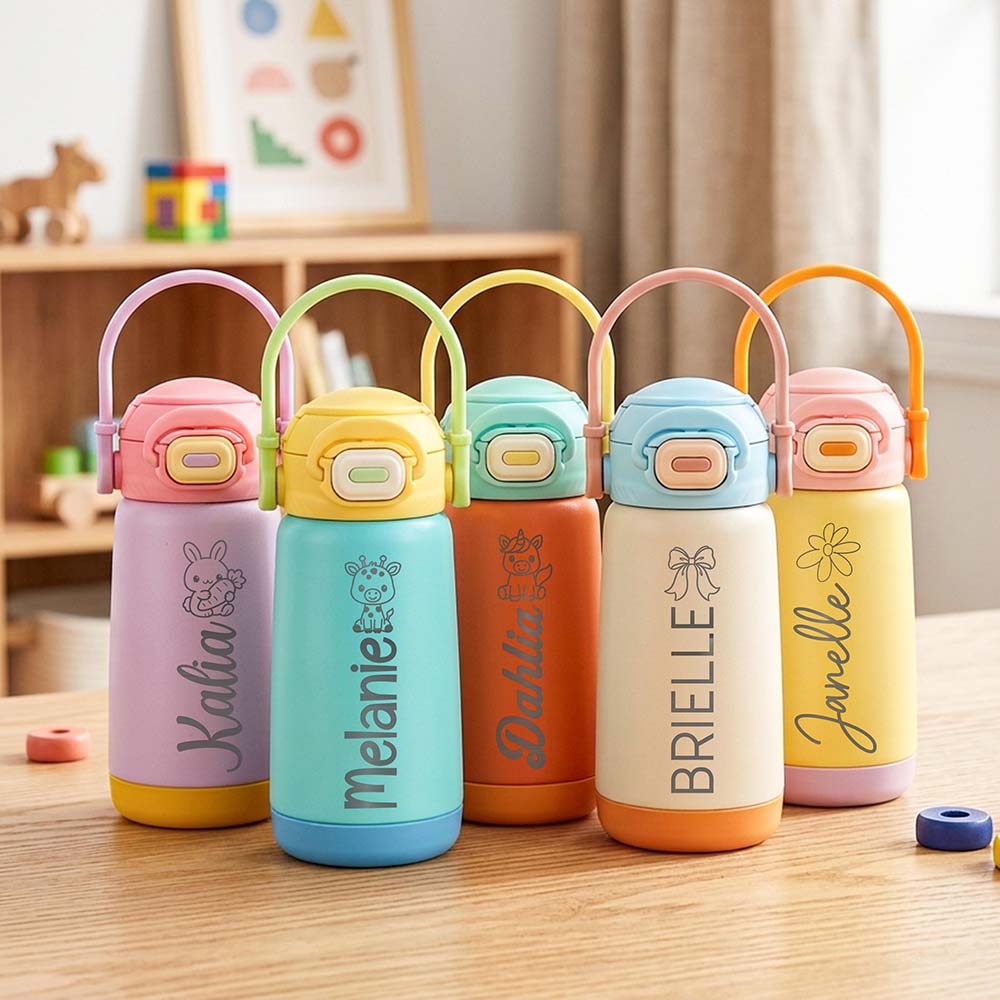 Personalized BPA Free 16oz Engraved Kids Water Bottle | YouBottle103
