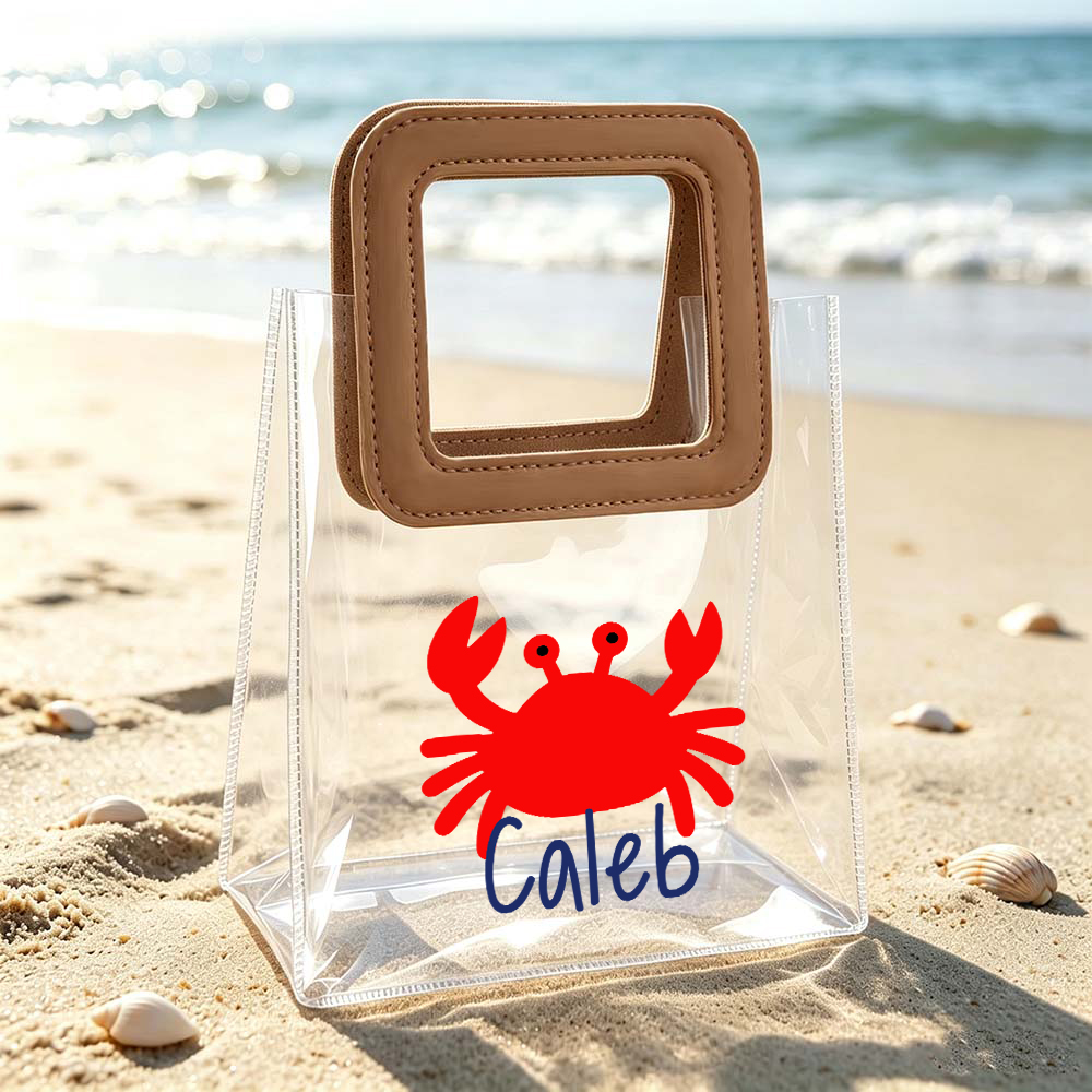 Personalized Kids Beach Party Favor Bags | CWBeach259