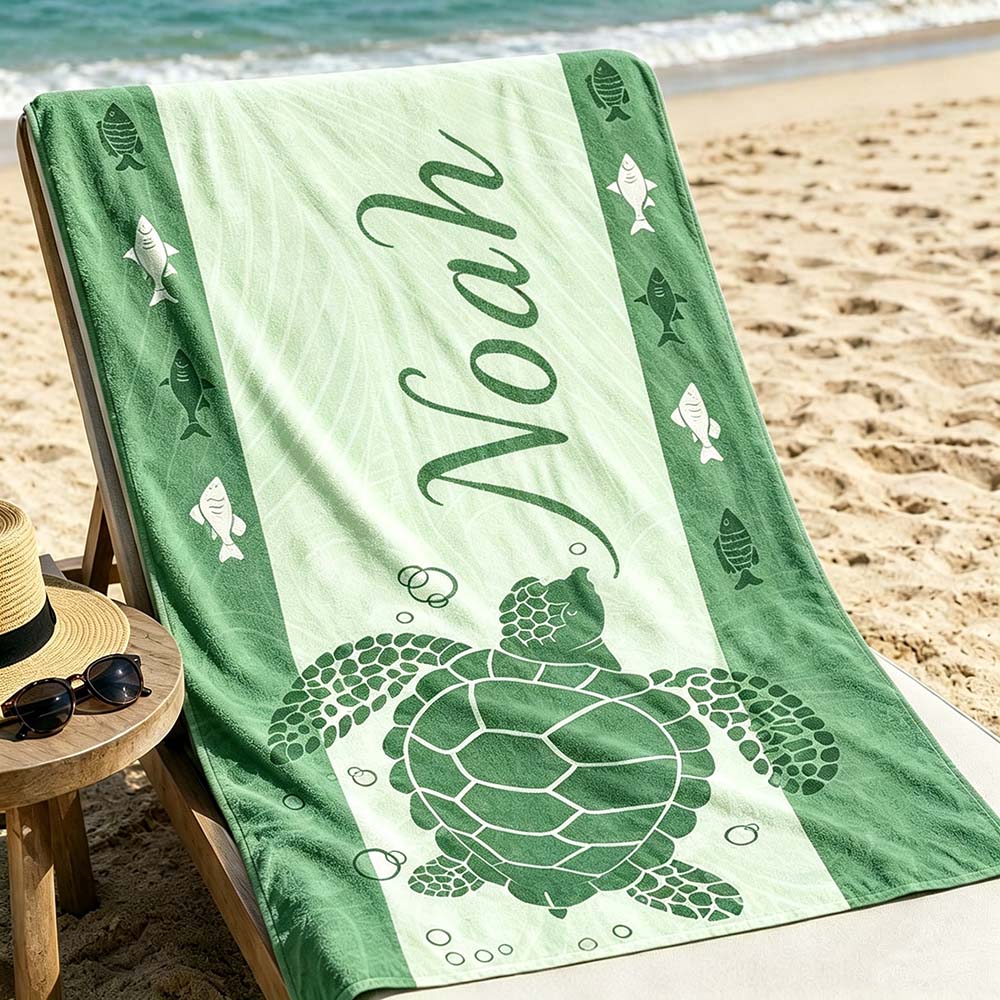 Personalized Lovely Kid Towel for Summer & Beach | CWTowel199