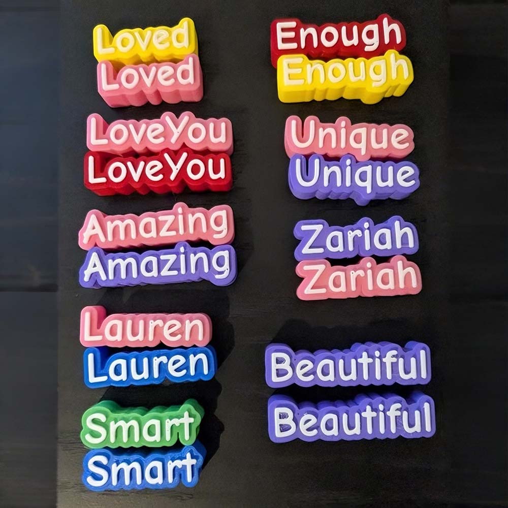 Personalized 3D Printed Kids Pencil Toppers | CWGift77