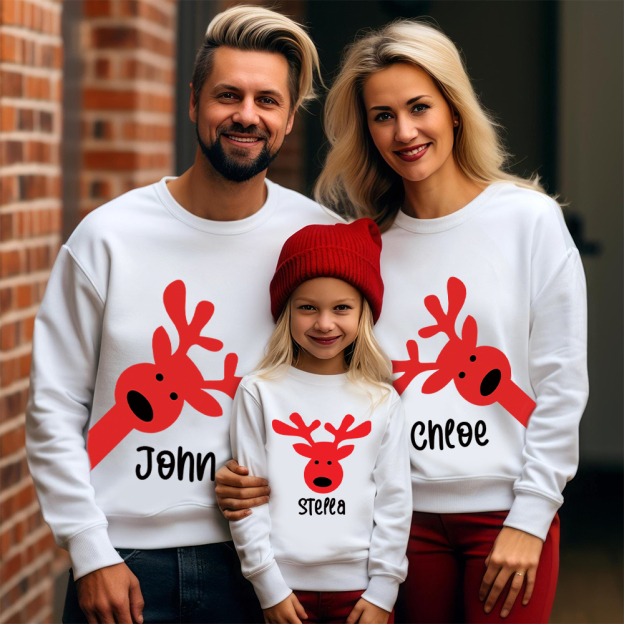 Personalized Christmas Matching Family Sweatshirt | InFamily01