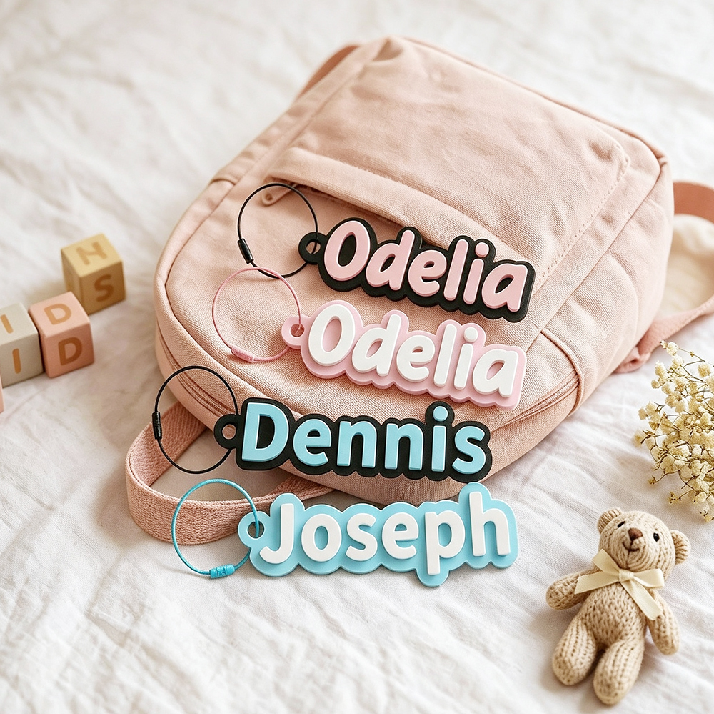 Personalized 3D Printed Name Tag | CWGift85