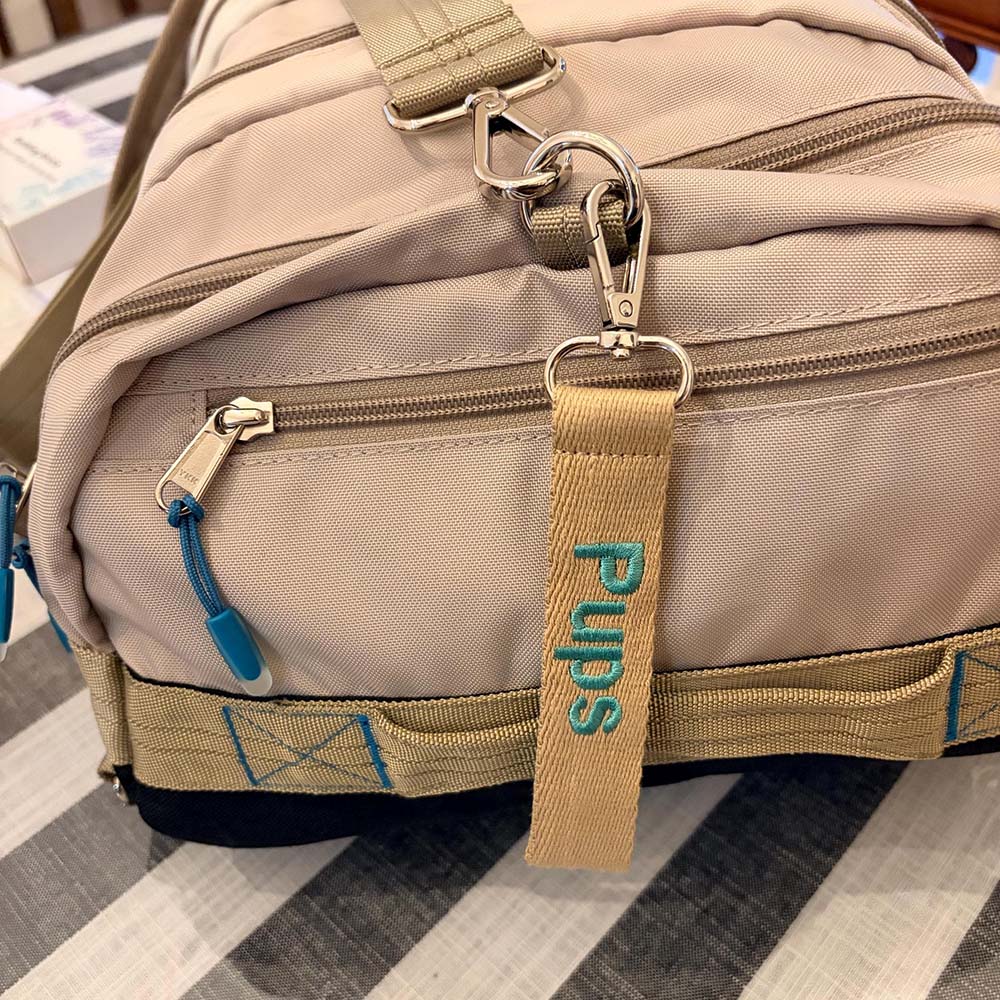 Personalized Embroidered Backpack Name Tag | CWGift86