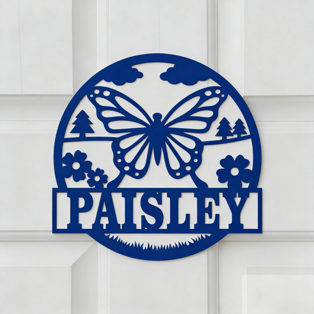 Personalized Lovely Kid's Bedroom Door Name Sign | CWBaby466