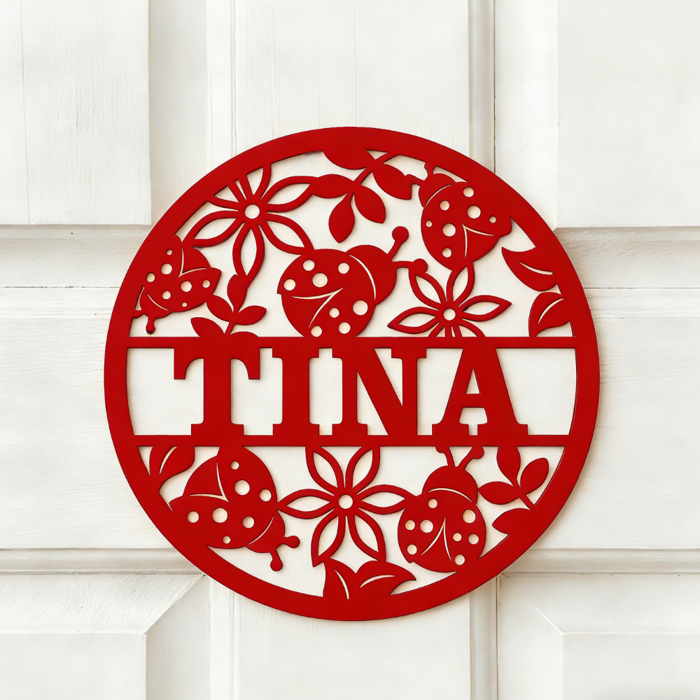 Personalized Dinosaur Kid's Bedroom Door Name Sign | CWBaby465