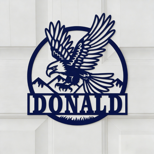 Personalized Lovely Kid's Bedroom Door Name Sign | CWBaby466