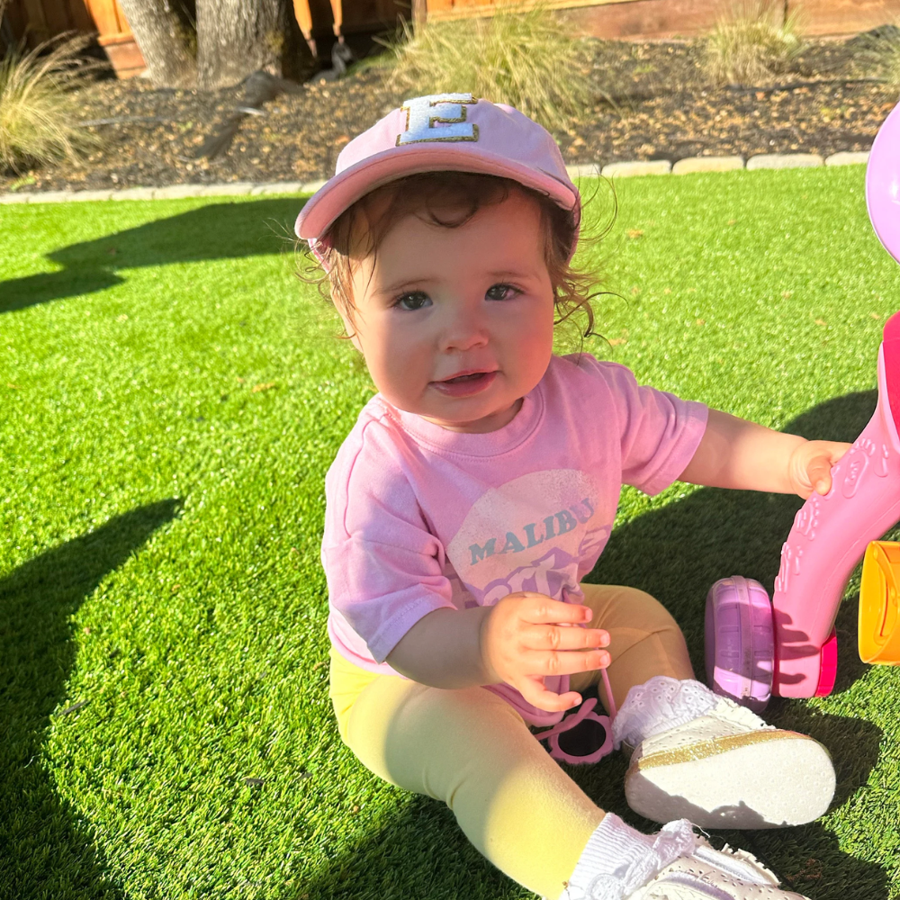 Personalized Child Letter Patch Hat for Comfort & Unique | CWBeach15