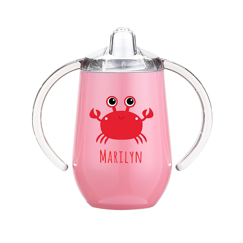 Personalized Lovely Stainless Steel Sippy Kids Cup  | Youcup04