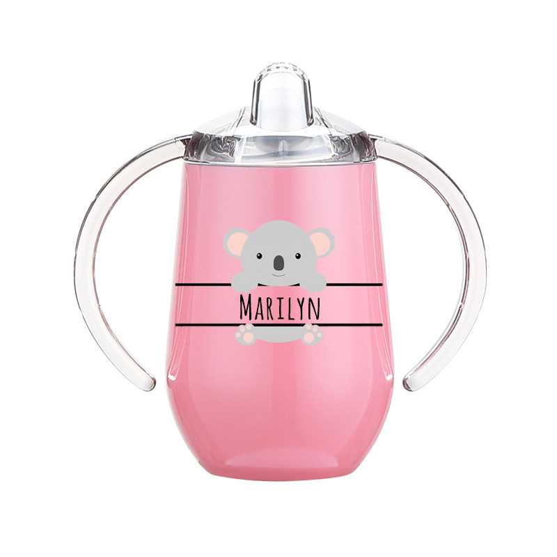 Personalized Lovely Stainless Steel Sippy Kids Cup | Youcup05