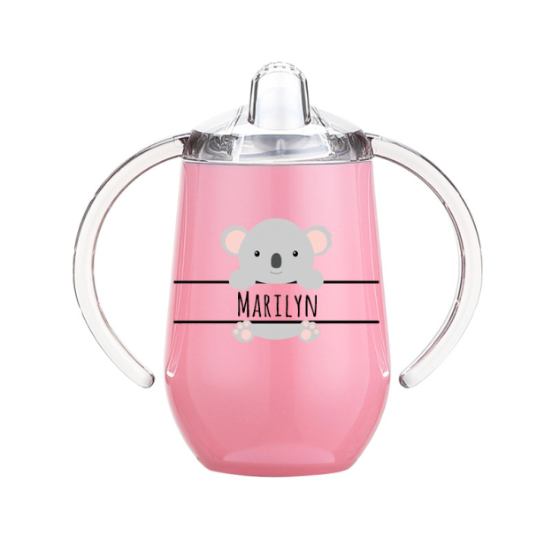 Personalized Lovely Stainless Steel Sippy Kids Cup | Youcup05