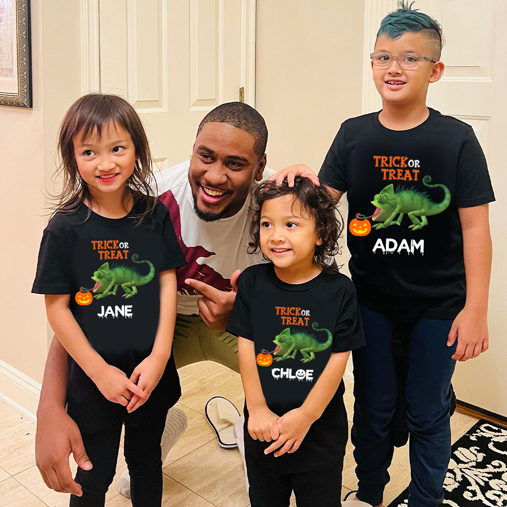 Personalized Larva's Halloween Funny Kid Shirt | Larva16