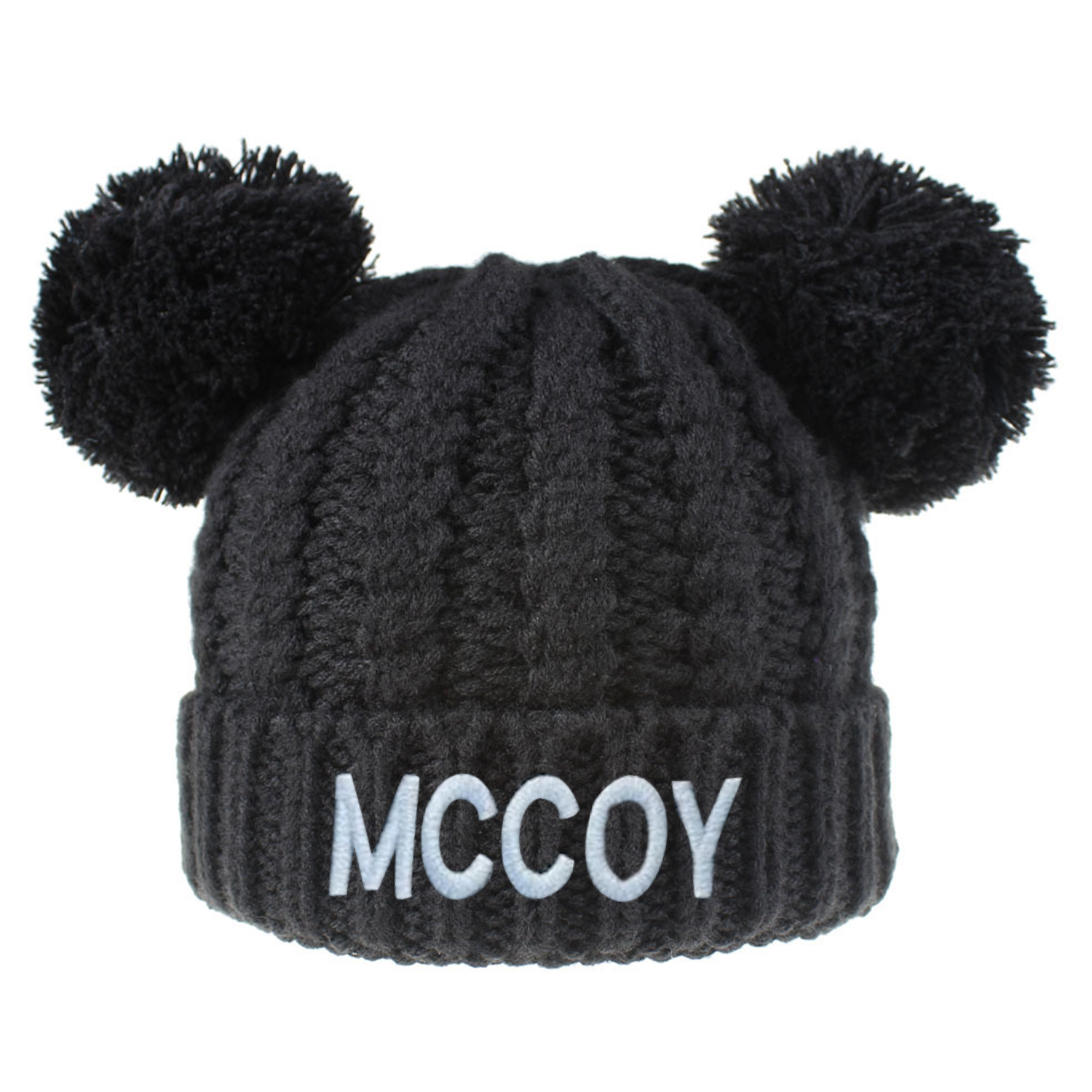 Personalized Embroidery Pom Pom Hat for Comfort & Unique | HSKid17