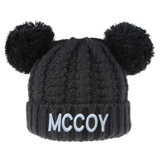 Personalized Embroidery Pom Pom Hat for Comfort & Unique | HSKid17