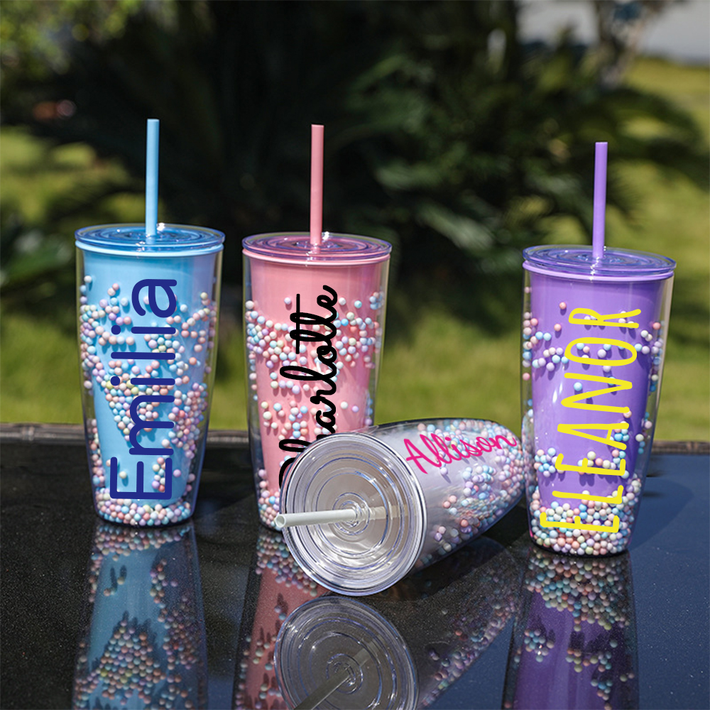 Personalised BPA Free 24oz Rainbow Tumblers Bottles | YouBottle73