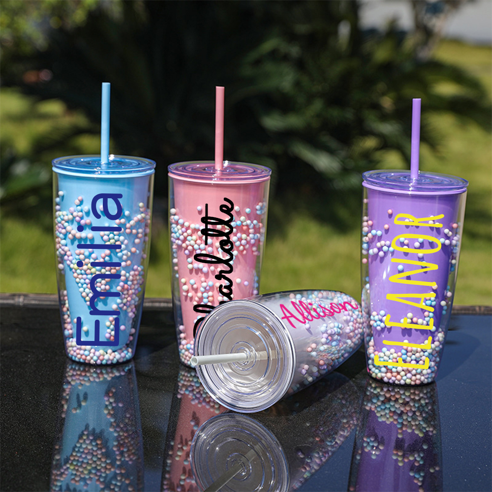 Personalised BPA Free 24oz Rainbow Tumblers Bottles | YouBottle73