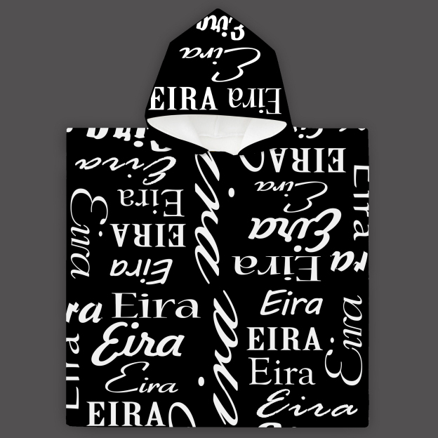 Personalized Hooded Beach Towel for Summer & Beach | CWHTowel02