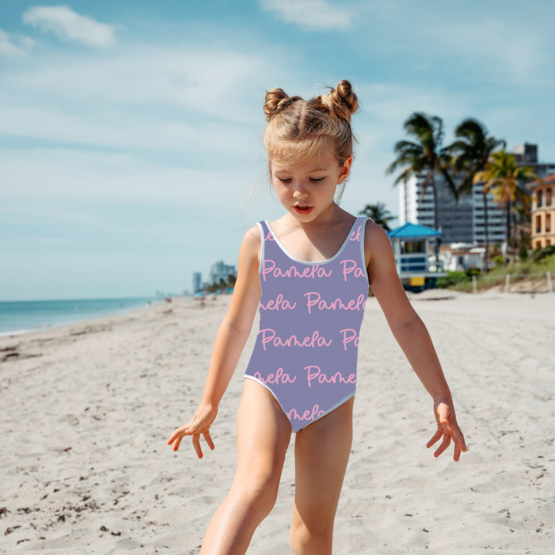 Personalized Monogram Color Swimsuit for Summer | InSwin05