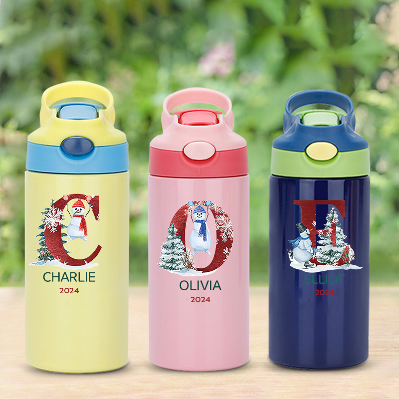Personalised BPA Free 12oz Kid Water Bottles | YouBottle83