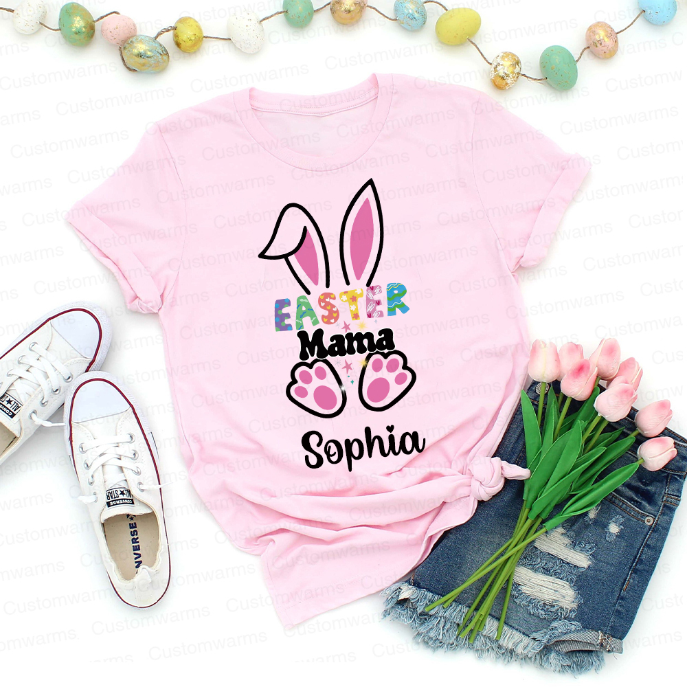Personalized Family Happy Easter Matching Shirt | CWEaster55