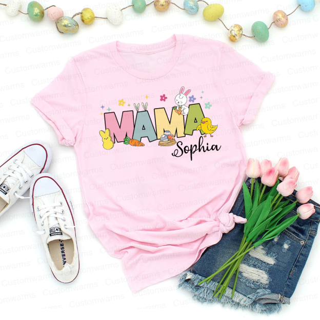 Personalized Family Happy Easter Matching Shirt | CWEaster56