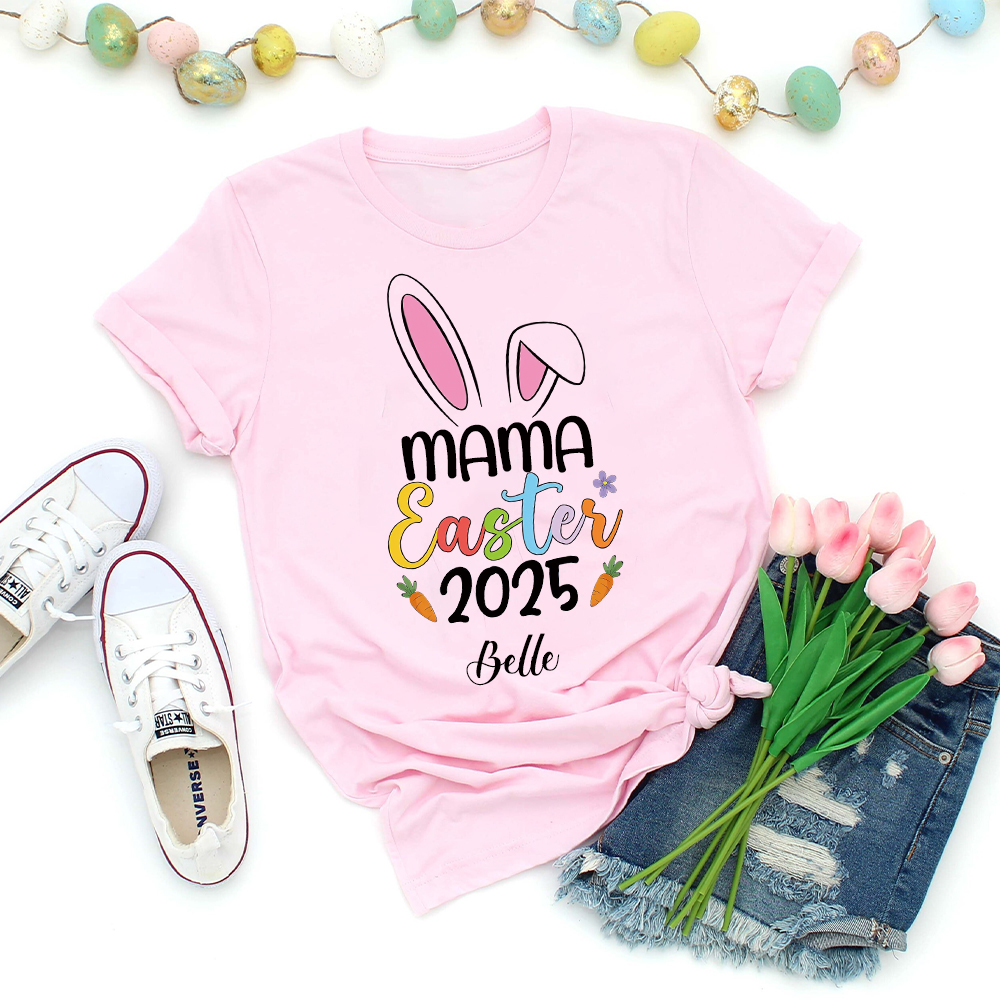 Personalized Family Happy Easter Matching Shirt | CWEaster57