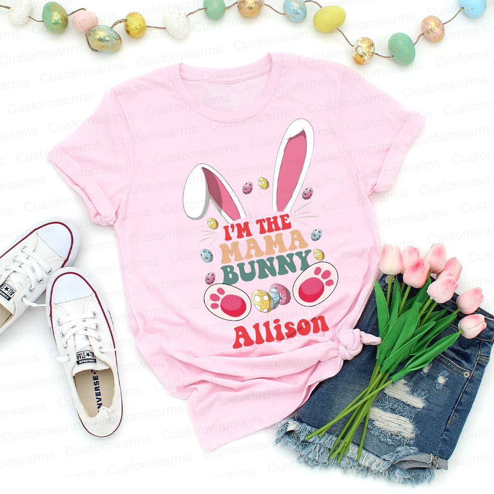 Personalized Family Happy Easter Matching Shirt | CWEaster59