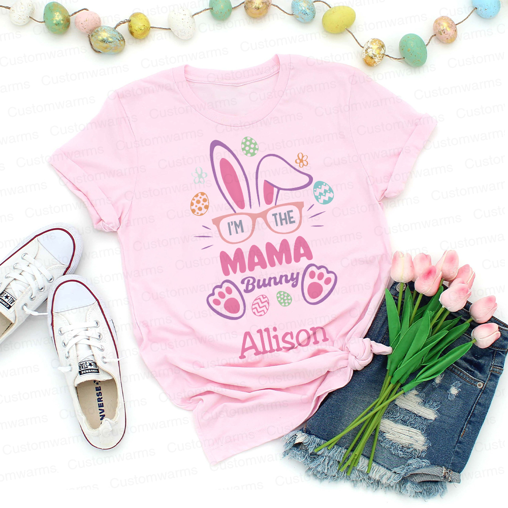 Personalized Family Happy Easter Matching Shirt | CWEaster60