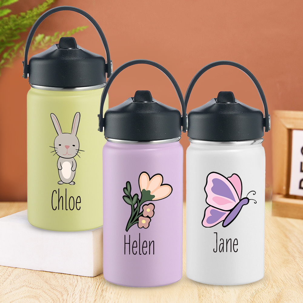 Personalized BPA Free 12oz Stainless Steel Water Bottle | YouBottle95