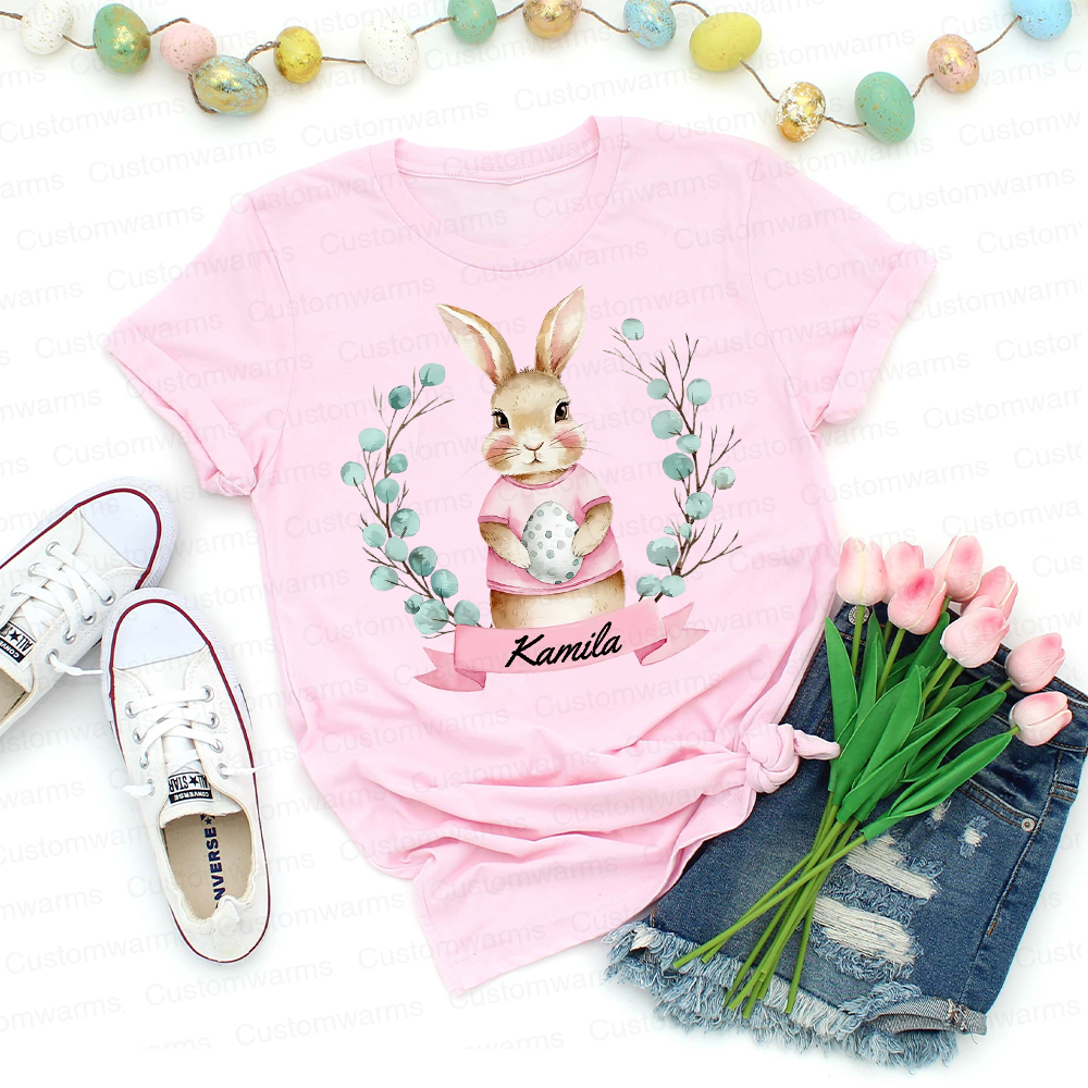 Personalized Family Happy Easter Matching Shirt | CWEaster61