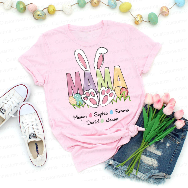 Personalized Family Happy Easter Matching Shirt | CWEaster64
