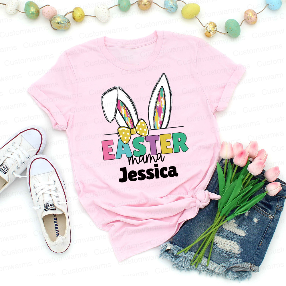 Personalized Family Happy Easter Matching Shirt | CWEaster67