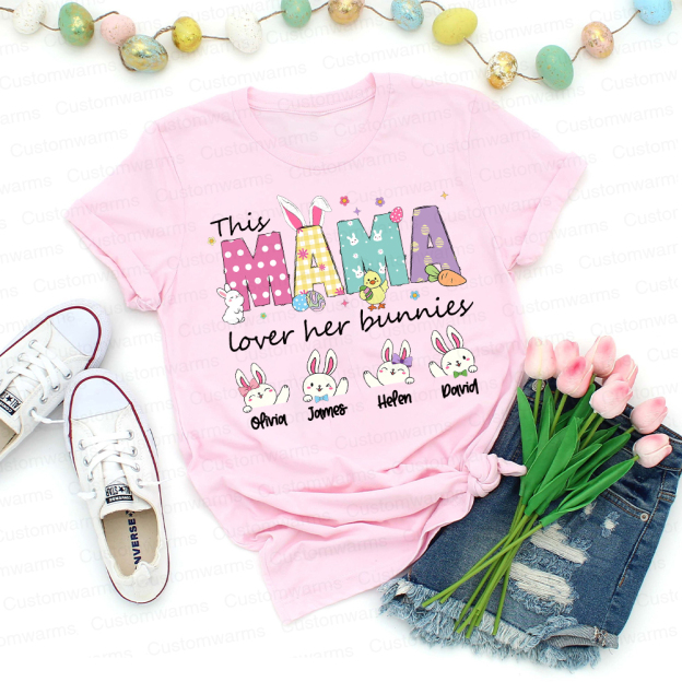Personalized Family Happy Easter Matching Shirt | CWEaster68