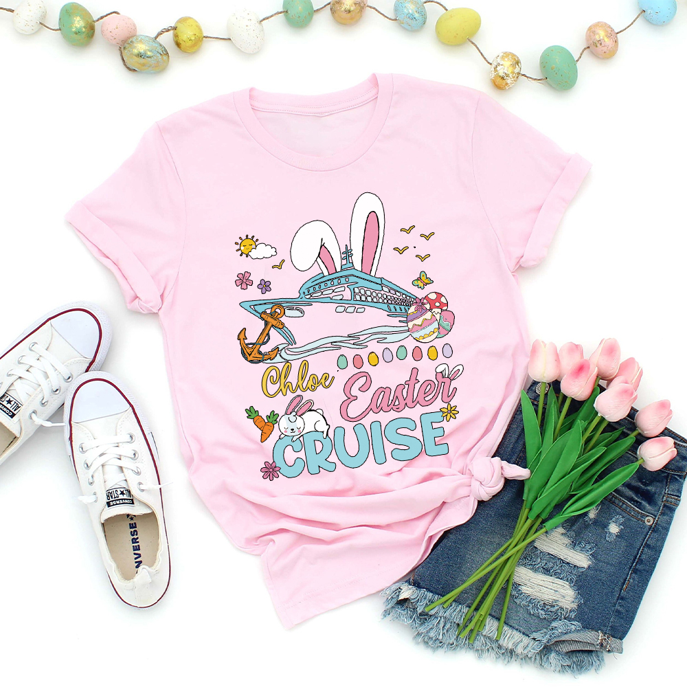 Personalized Family Happy Easter Matching Shirt | CWEaster70