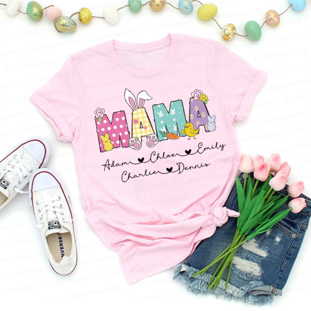 Personalized Family Happy Easter Matching Shirt | CWEaster73