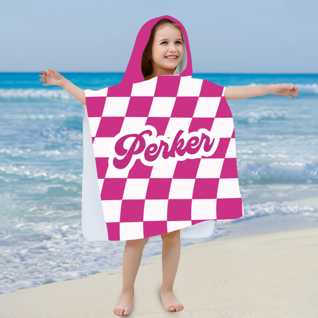 Personalized Hooded Beach Towel for Summer & Beach | CWHTowel41